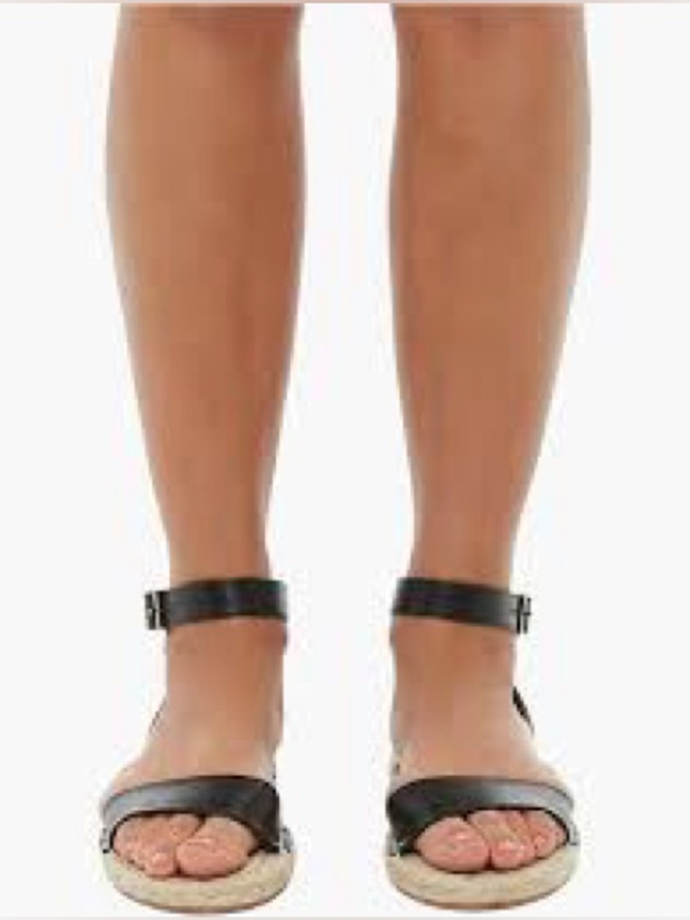 Black Espadrille Sandals